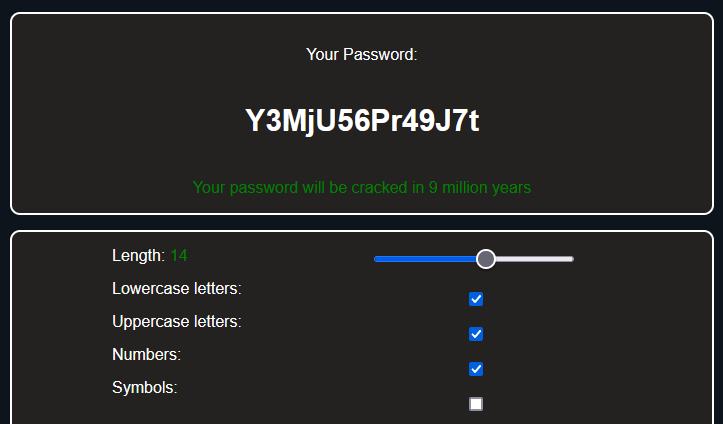Password Generator